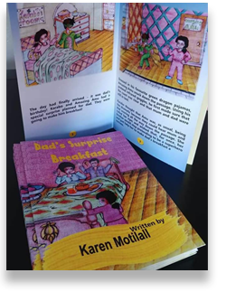Dad's Surprise Breakfast is a children's book written by Karen Motilall
